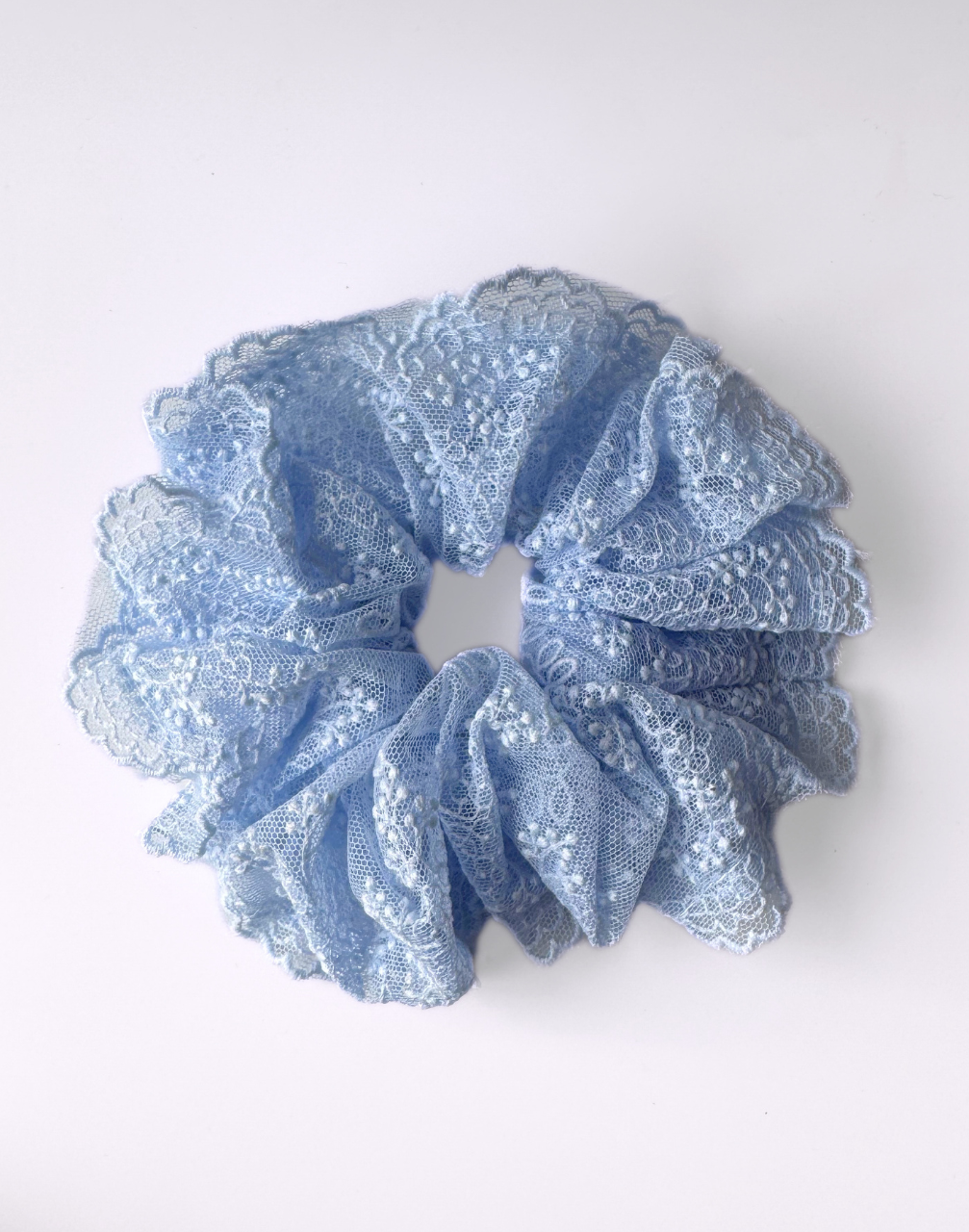Reverie Hair - Lace Scrunchie / Black