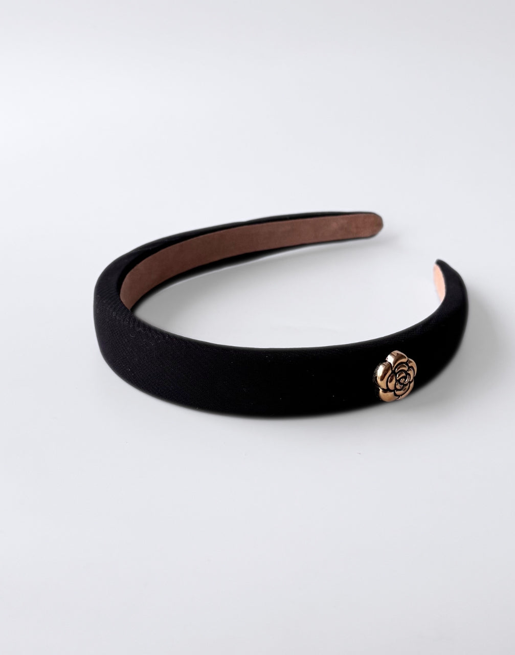 Reverie Hair - Flower Headband / Black