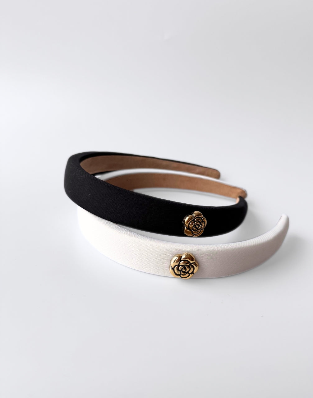 Reverie Hair - Flower Headband / Black