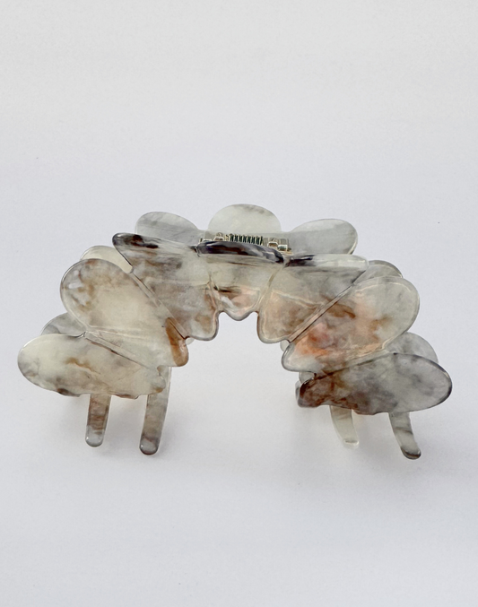 Reverie Hair - Bloom Clip / Grey / Hair Clips