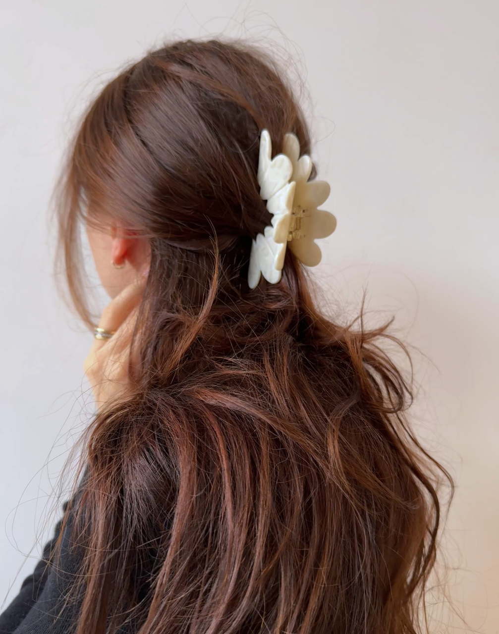 Reverie Hair - Bloom Clip / Grey / Hair Clips