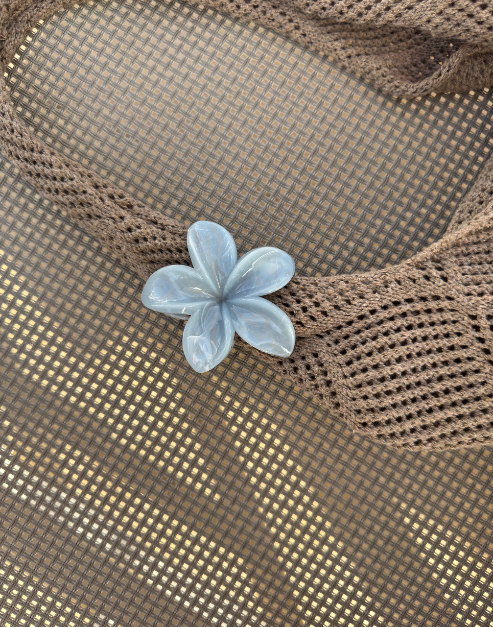 Reverie Hair - Flower Clip / Purple / Hair Clips