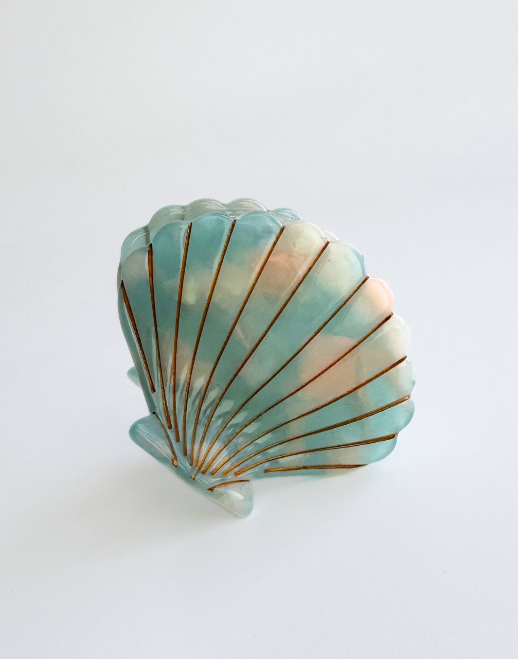 Reverie Hair - Shell Clips / Turquoise / Hair Clips