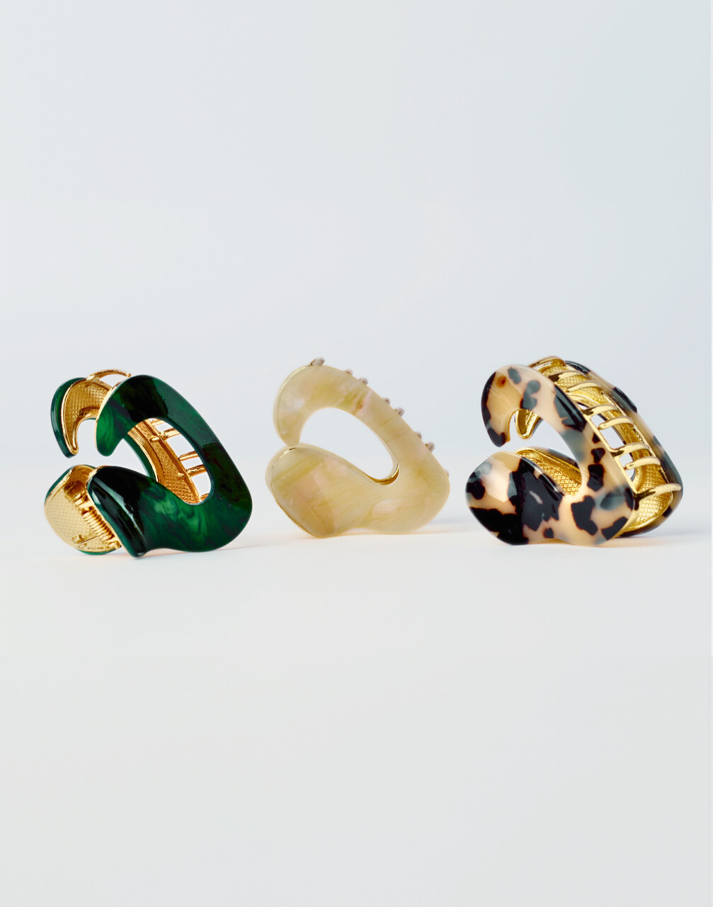 Reverie Hair - Vogue Vibes / Green / Hair Clips
