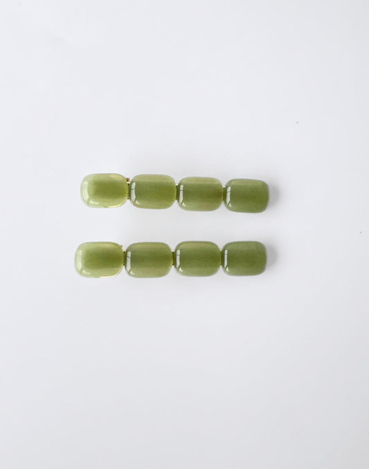 Reverie Hair - Candy Pins / Green / Hair Pins