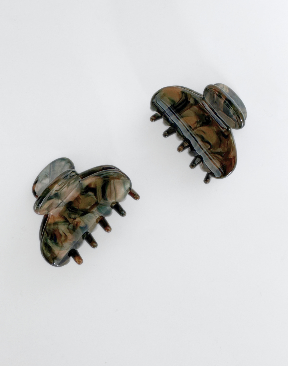 Reverie Hair - Mini Dreams / Green / Hair Clips