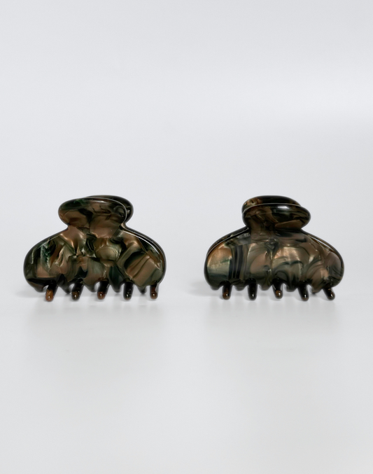 Reverie Hair - Mini Dreams / Green / Hair Clips