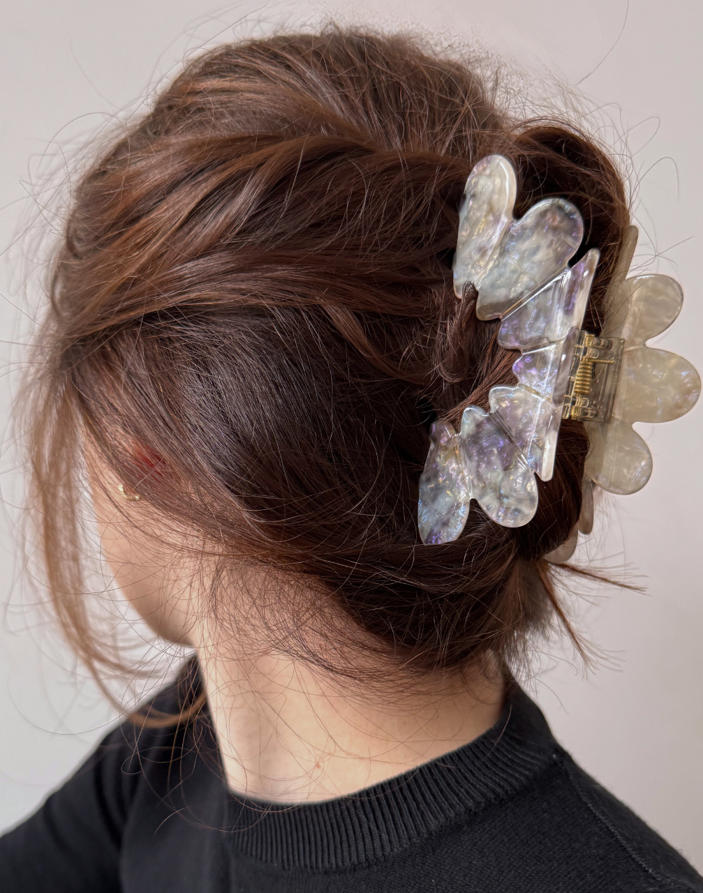 Reverie Hair - Bloom Clip / Cream / Hair Clips