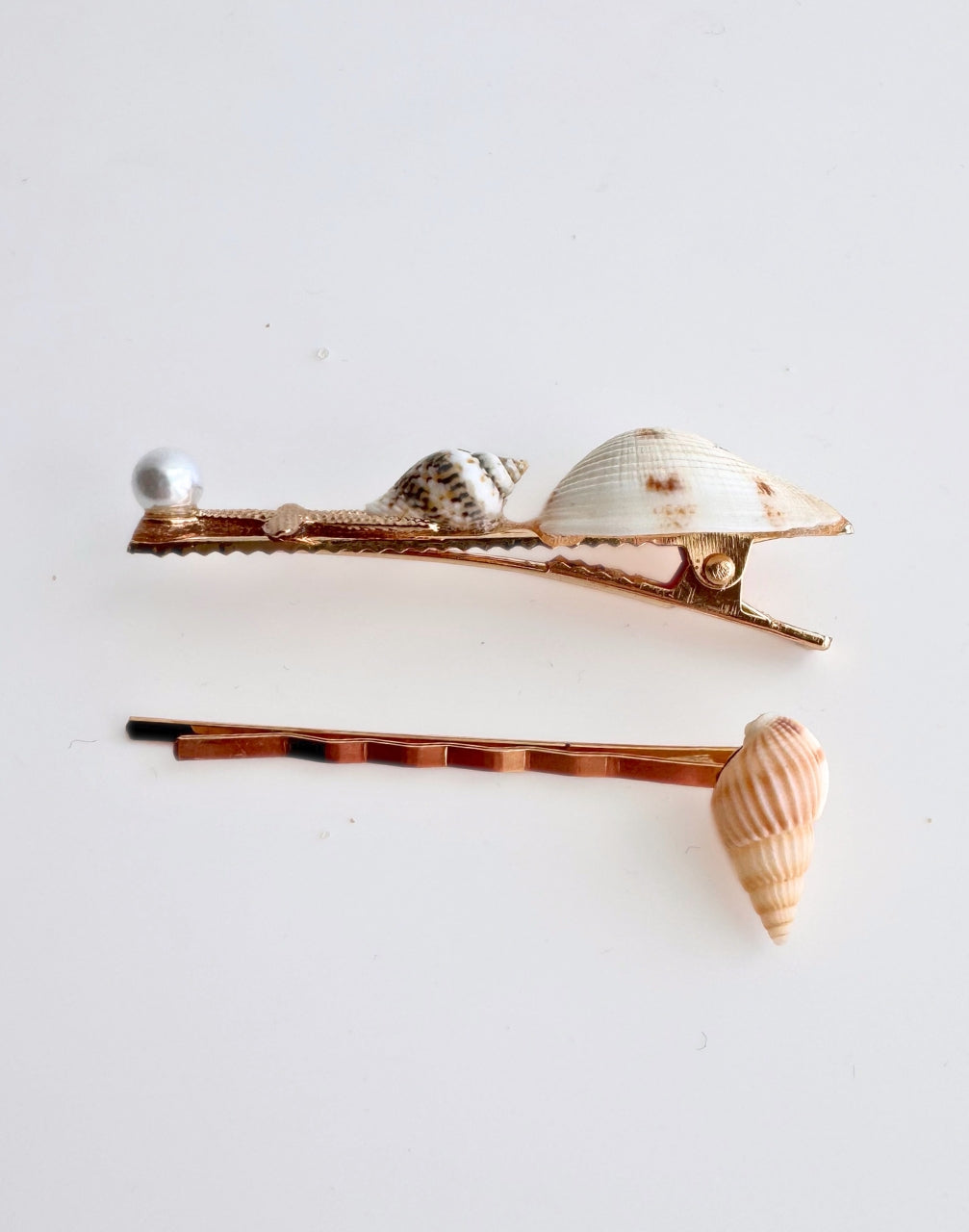 Reverie Hair - Ocean Whispers / Shell / Hair Slides