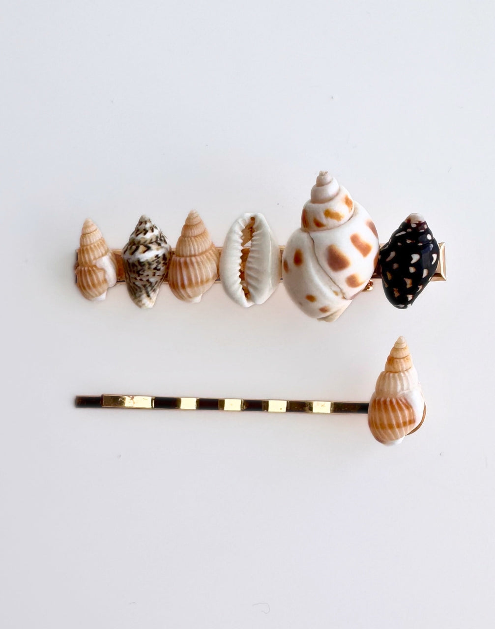 Reverie Hair - Ocean Whispers / Shell / Hair Slides