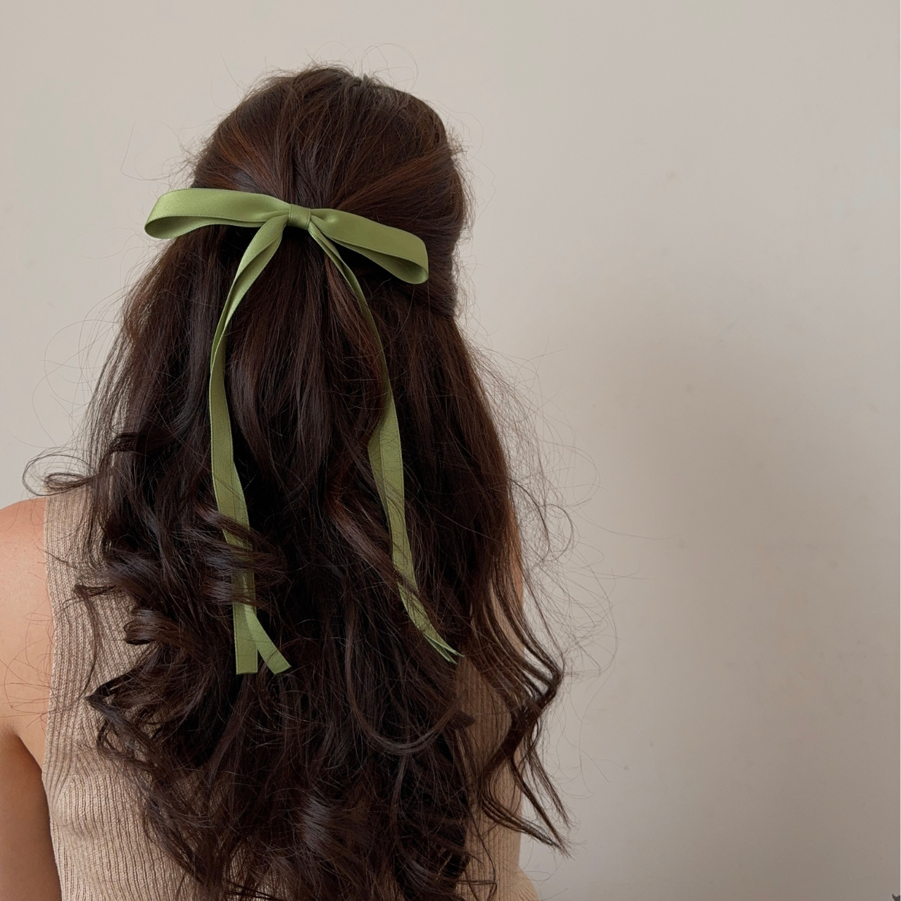 Reverie Hair - Back to Classics / Green / Hair Bow