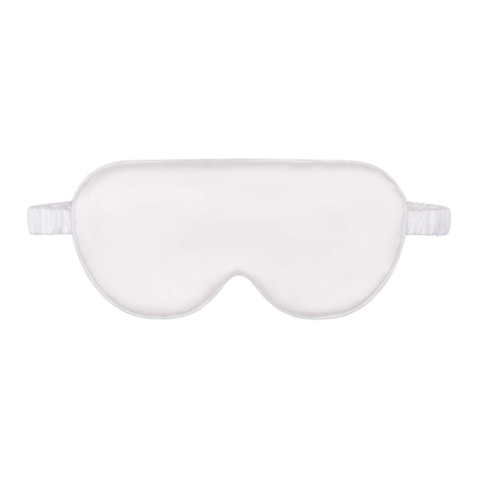 White Silk Sleep Mask