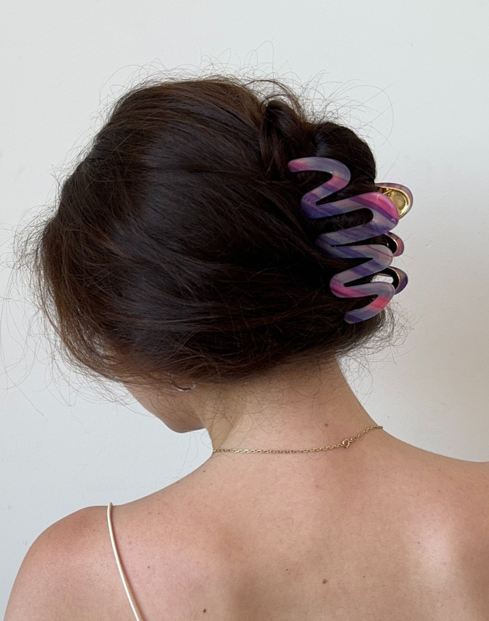 Reverie Hair - Wavy Twist / Purple / Hair Clips