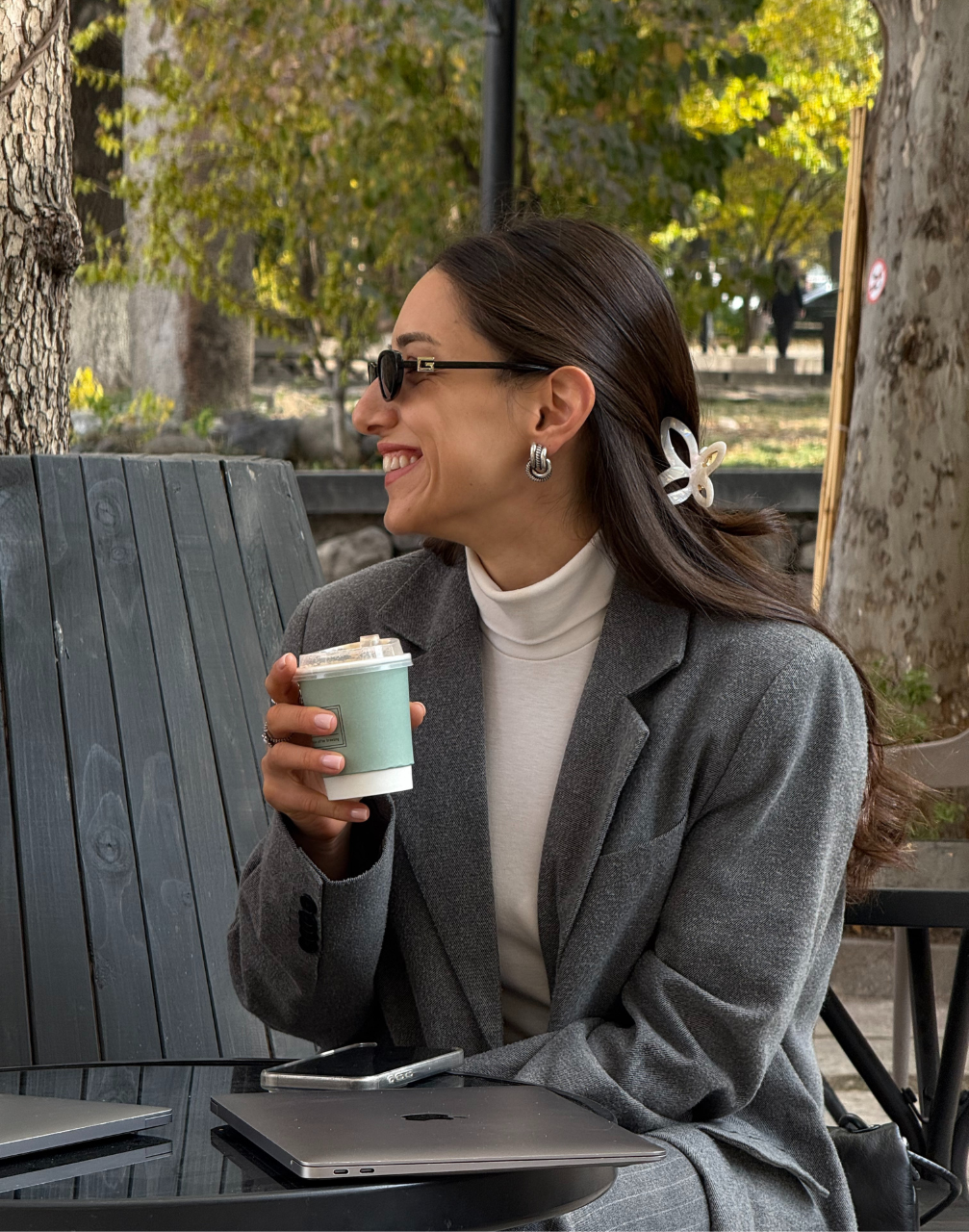 Reverie Hair - Butterfly Clips / White / Hair Clip